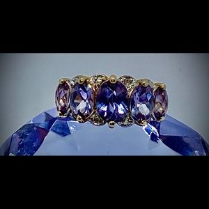 COPY - Mystic Blue Topaz & Diamonds 14K Gold Plat…